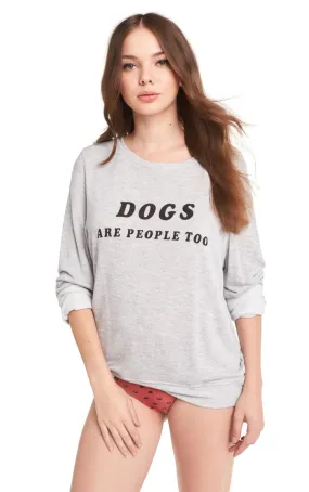 Wildfox Dogs Baggy Beach Jumper Sweater